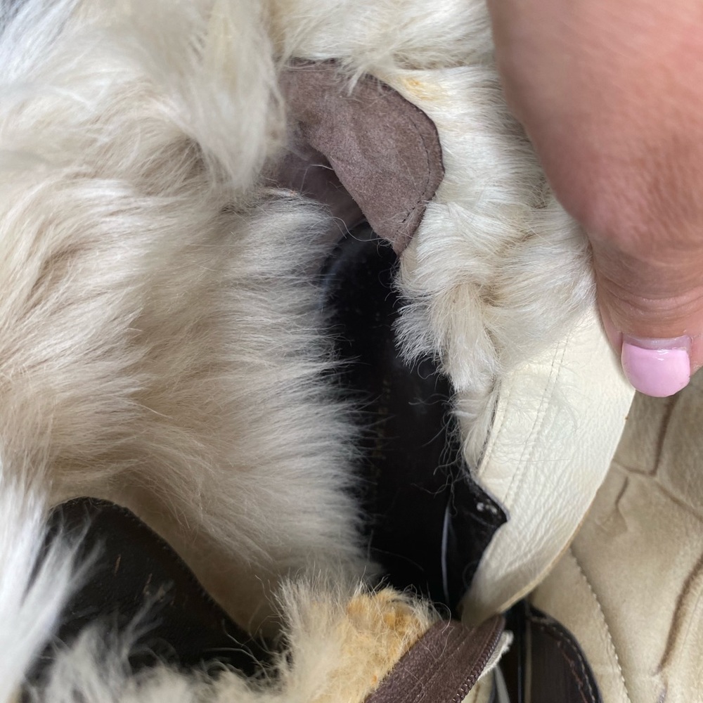 AUTHENTIC GIUSEPPE ZANOTTI FUR BOOTS - Picture 10 of 11